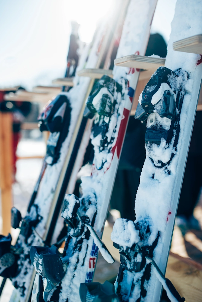 ski dans la ski et bike room